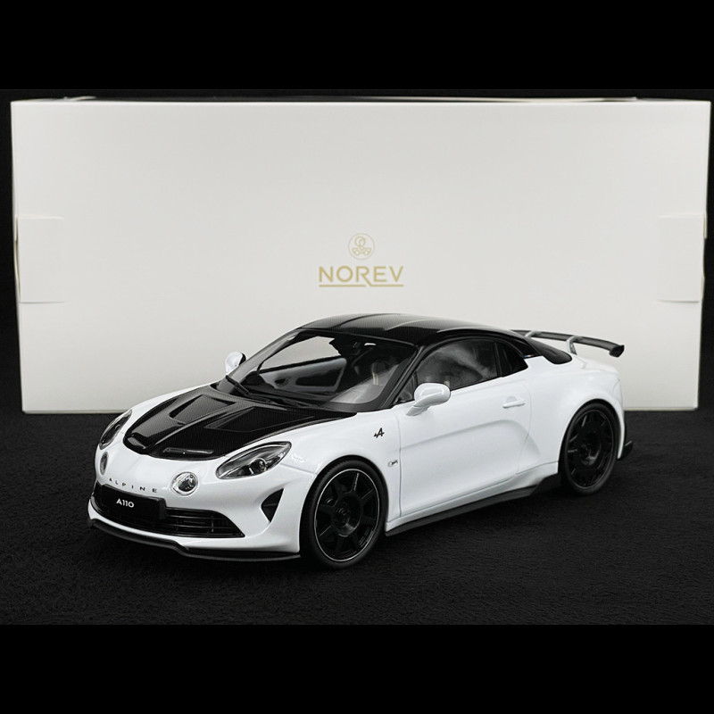 アルピーヌ A110ピュア(ホワイト)1/18ミニカー Alpine A110 R 2024 Iridescent White 1:18 – Norev