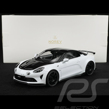 Alpine A110 R 2024 Schillerndes Weiß 1/18 Norev 185433