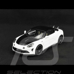 Alpine A110 R 2024 Schillerndes Weiß 1/18 Norev 185433