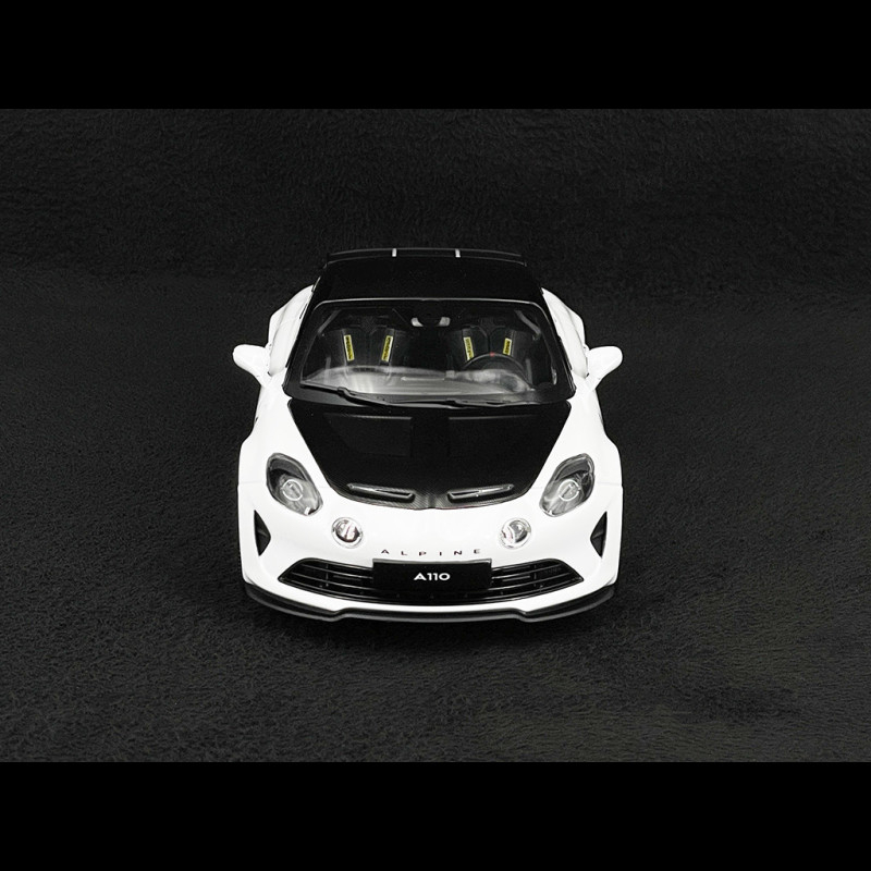 Alpine A110 R 2024 Iridescent White 1/18 Norev 185433