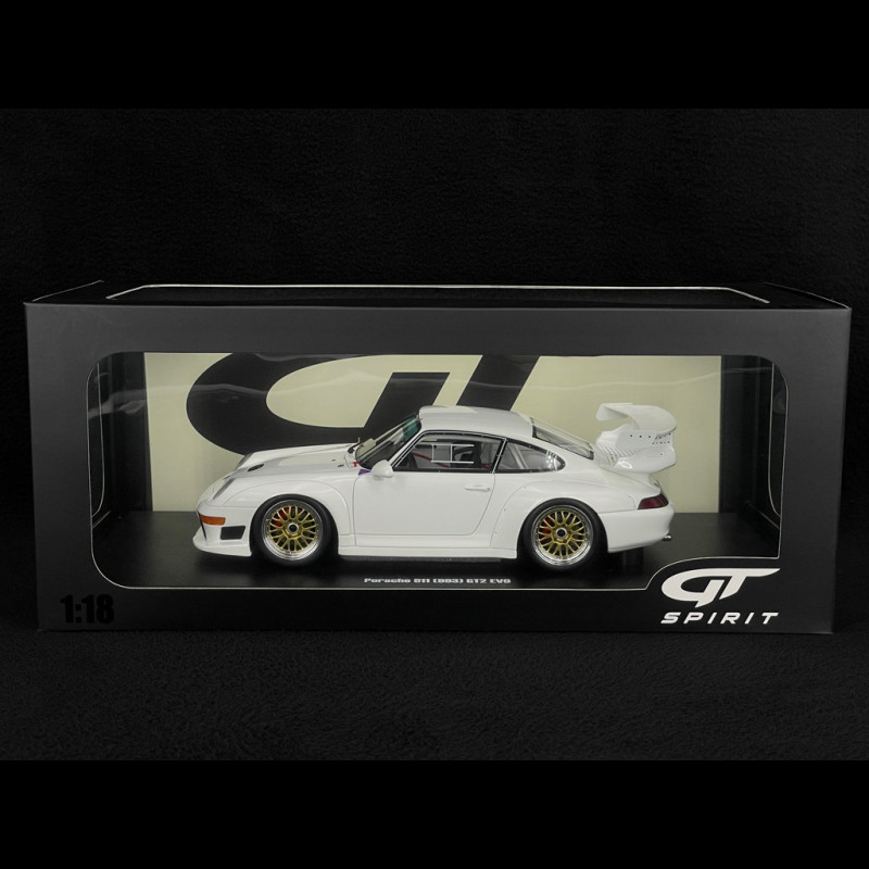 Miniature MINICHAMPS 1/43 - Porsche 911 RS 1995 - Grand Prix Weiss - Limitée 6576 Pcs