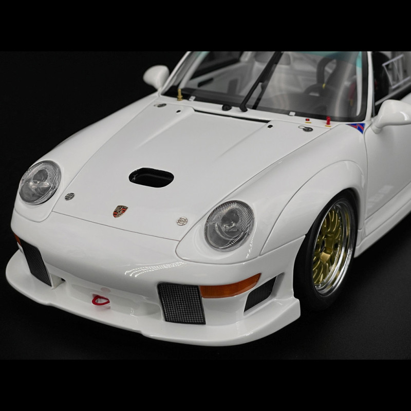 Porsche 911 GT2 Evo Type 993 1995 Grand Prix White 1/18 GT Spirit