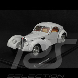 Bugatti Atlantic Type 57 SC 1937 Mat Silver 1/18 Solido S1802106