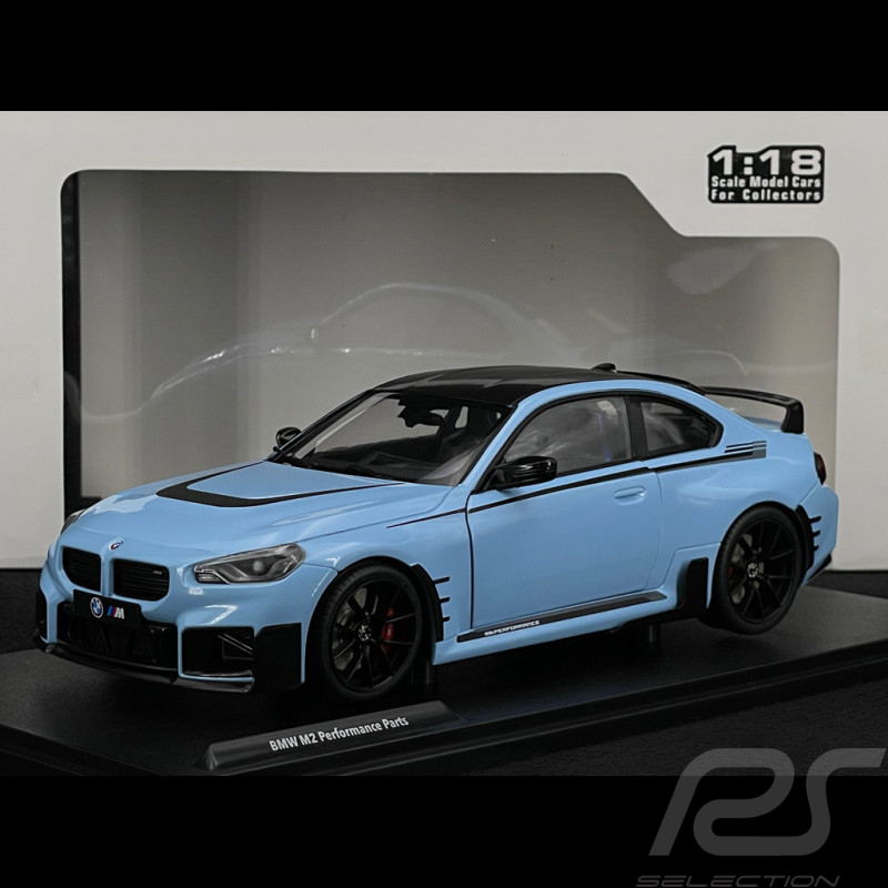 BMW M2 G87 Performance 2024 Zandvoortblau 1/18 Solido S1812901