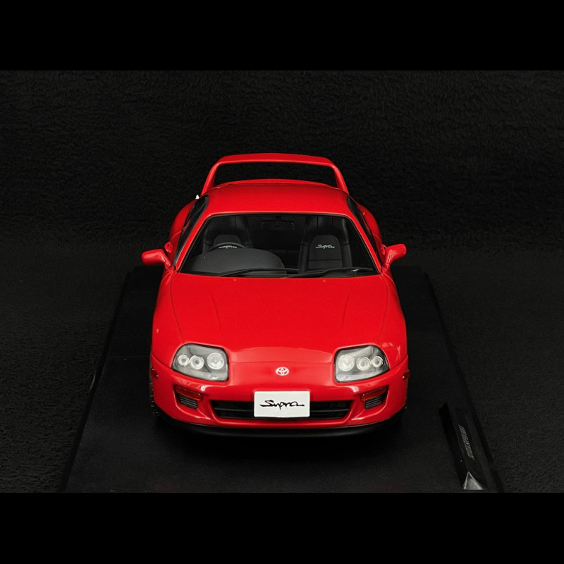 Toyota Supra MK4 A80 1993 Renaissance Red 1/18 Solido S1807601