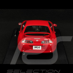 Toyota Supra MK4 A80 1993 Renaissance Red 1/18 Solido S1807601