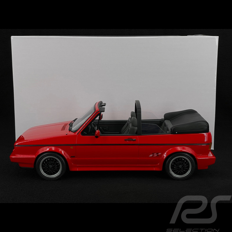 Volkswagen Golf MK1 Convertible Sport Line 1991 Blinkt Rot 1/12 Ottomobile G095