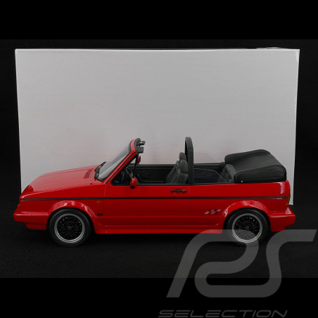 Volkswagen Golf MK1 Convertible Sport Line 1991 Rouge Flash 1/12 Ottomobile G095