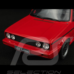 Volkswagen Golf MK1 Convertible Sport Line 1991 Blinkt Rot 1/12 Ottomobile G095