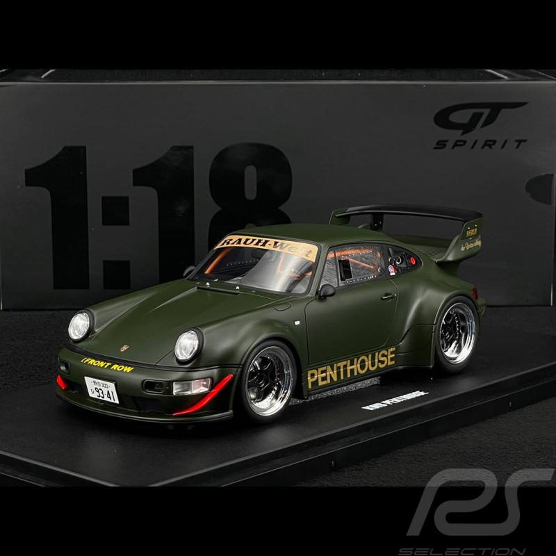 Porsche 911 RWB Type 964 Penthouse 2008 Vert Kaki 1/18 GT Spirit GT559