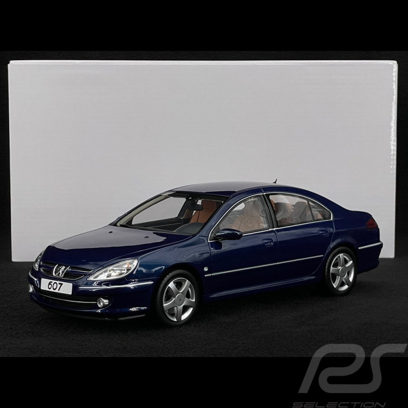 Peugeot 607 3.0 V6 Phase 2 2008 Bleu Montebello 1/18 Ottomobile OT485
