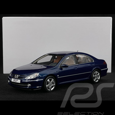Peugeot 607 3.0 V6 Phase 2 2008 Montebello Blue 1/18 Ottomobile OT485