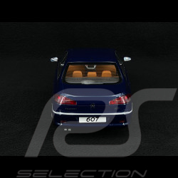 Peugeot 607 3.0 V6 Phase 2 2008 Montebello-Blau 1/18 Ottomobile OT485