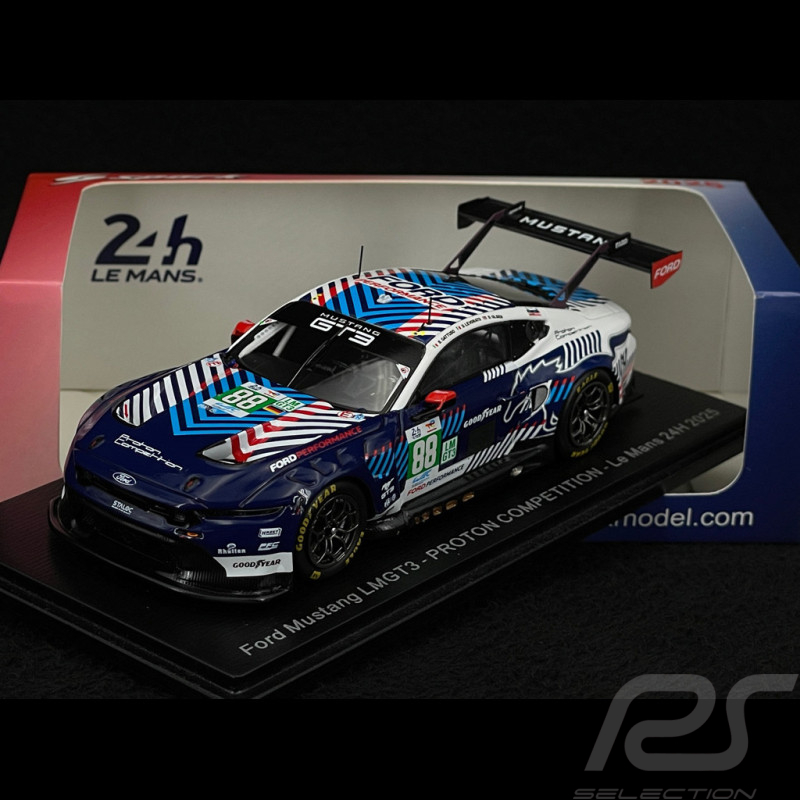 Ford Mustang GT3 n° 88 24h Le Mans 2025 1/43 Spark S9304