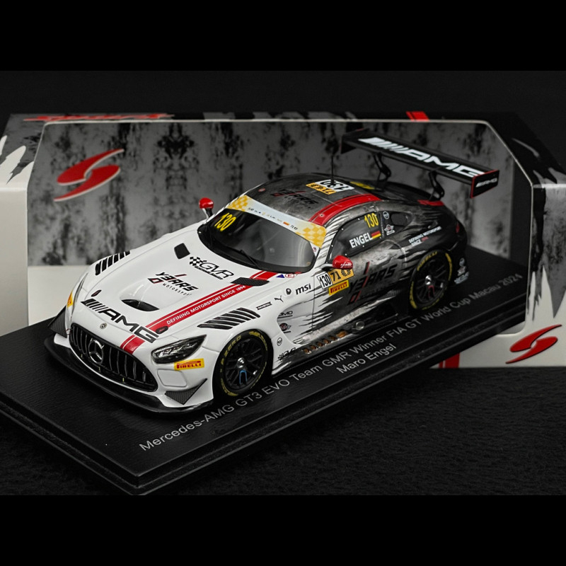 Mercedes-AMG GT3 Evo n° 130 Winner FIA GT World Cup Macau 2024 1