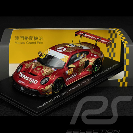 Porsche 911 GT3 R Type 992 n° 25 5ème FIA GT World Cup Macau 2024 1/43 Spark SA296
