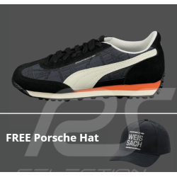 Set von 2 Porsche Schuhe Easy Rider Puma + Porsche Cap Schwarz