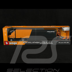 Lando Norris McLaren MCL38 n° 4 With Truck Mercedes-Benz Actros 2 F1 2024 1/43 Bburago 38401