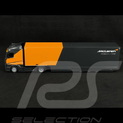 Lando Norris McLaren MCL38 n° 4 With Truck Mercedes-Benz Actros 2 F1 2024 1/43 Bburago 38401