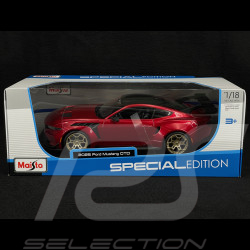 Ford Mustang GTD 2025 Rouge 1/18 Maisto M31468RD