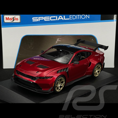 Ford Mustang GTD 2025 Rouge 1/18 Maisto M31468RD