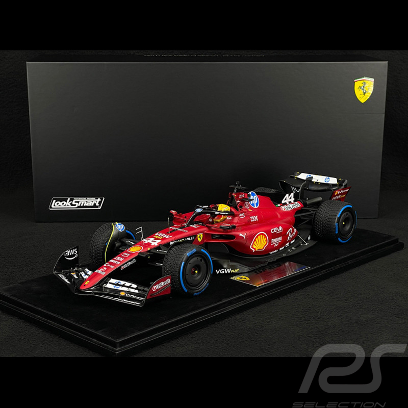 Lewis Hamilton Ferrari SF-23 n° 44 Test Circuit Fiorano 2025 F1 1/18 Looksmart LS18F1073
