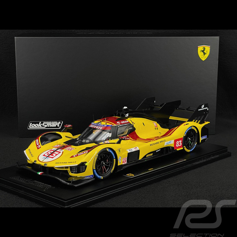 Ferrari 499P n° 83 Vainqueur 24h Le Mans 2025 1/18 Looksmart LS18LM053