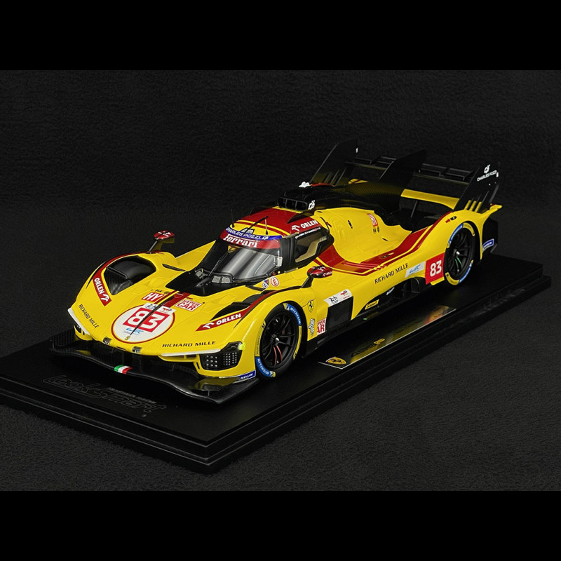 Lot De 3 Pins (Épingles) Ferrari 499P Vainqueur Des 24H Du Mans - Édition Limitée Pixel Art (1/5) - Fait Main