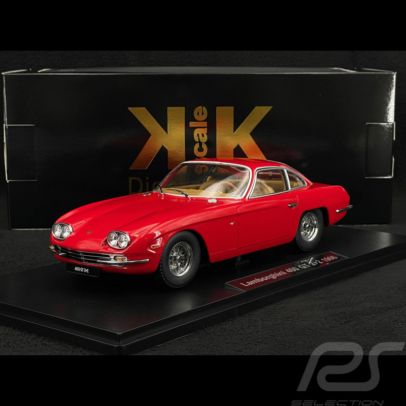 Lamborghini 400 GT 2+2 1966 Rouge 1/18 KK Scale KKDC180395