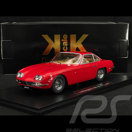 Lamborghini 400 GT 2+2 1966 Rot 1/18 KK Scale KKDC180395