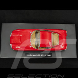 Lamborghini 400 GT 2+2 1966 Rouge 1/18 KK Scale KKDC180395