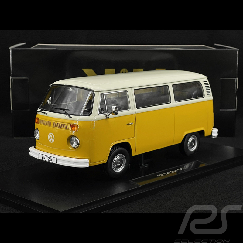Volkswagen Combi T2 Bus 1972 Gelb / Weiß 1/18 KK Scale KKDC181361