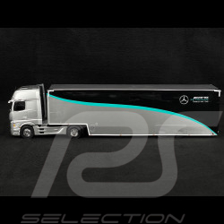 Camion Mercedes-AMG Actros F1 2023 Gris / Noir 1/43 Spark S8599
