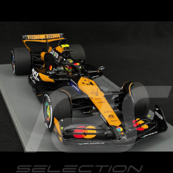 Lando Norris McLaren MCL38 n° 4 Vainqueur GP Abu Dhabi 2024 F1 1/18 Spark 18S665