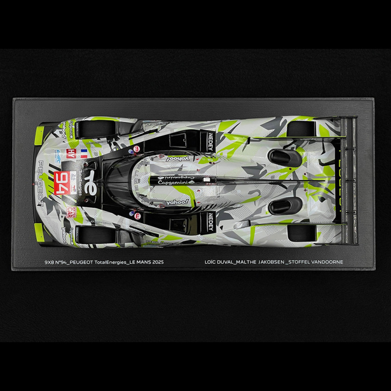 ミニカー PEUGEOT 9X8 TotalEnergies Le Mans 2025 Peugeot 9x8 #93 (24h Le Mans 2025) 1:18 model car Spark 18S1063