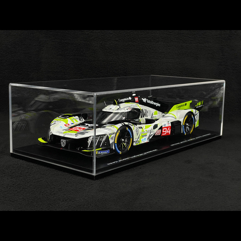 ミニカー PEUGEOT 9X8 TotalEnergies Le Mans 2025 Spark 1:18 Peugeot 9X8 #93 24h LeMans 2025 Vergne, Jensen, di