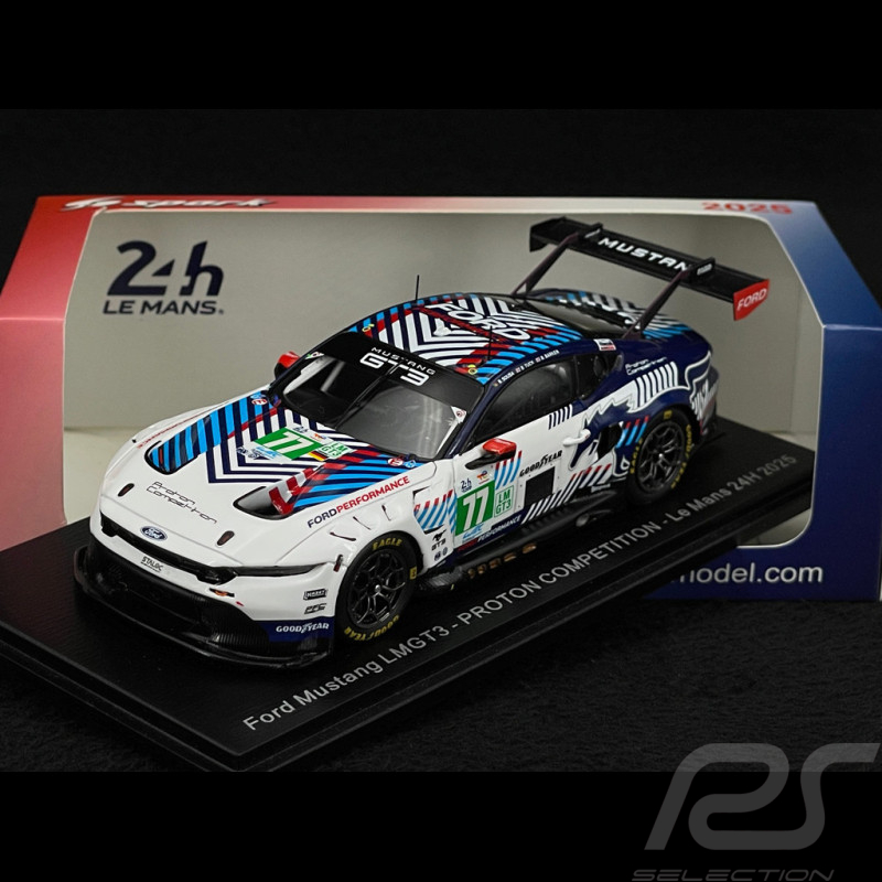 Ford Mustang GT3 n° 77 24h Le Mans 2025 1/43 Spark S9299