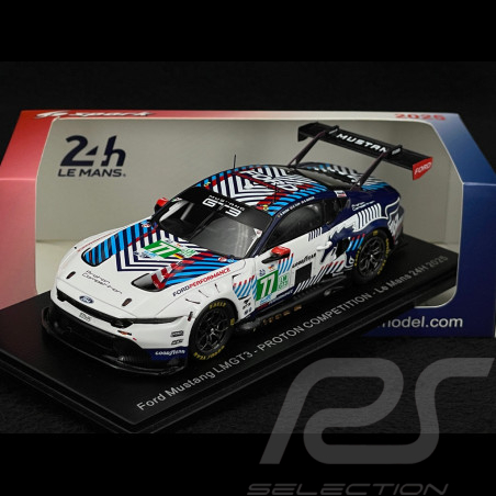 Ford Mustang GT3 n° 77 24h Le Mans 2025 1/43 Spark S9299