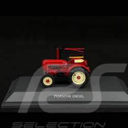 Porsche Junior Tracteur Avec Tondeuse Rouge 1/43 Schuco 450731800