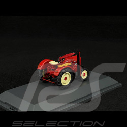 Porsche Junior Traktor Mit Rasenmäher Rot 1/43 Schuco 450731800