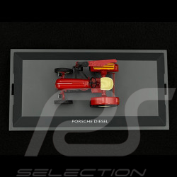 Porsche Junior Tractor With Lawnmower Red 1/43 Schuco 450731800