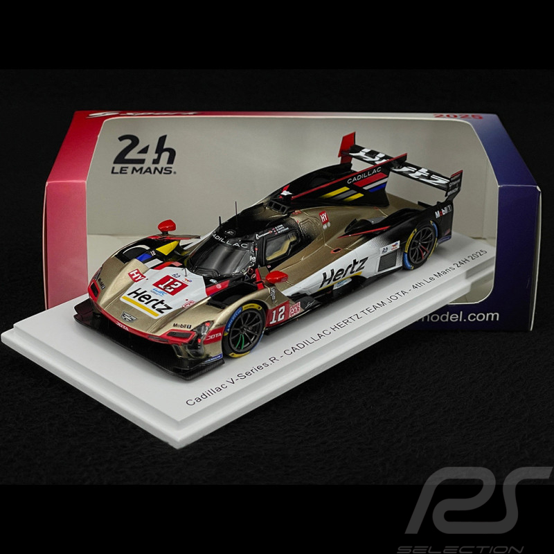 Cadillac V-Series R n° 12 4th 24h Le Mans 2025 1/43 Spark S9261