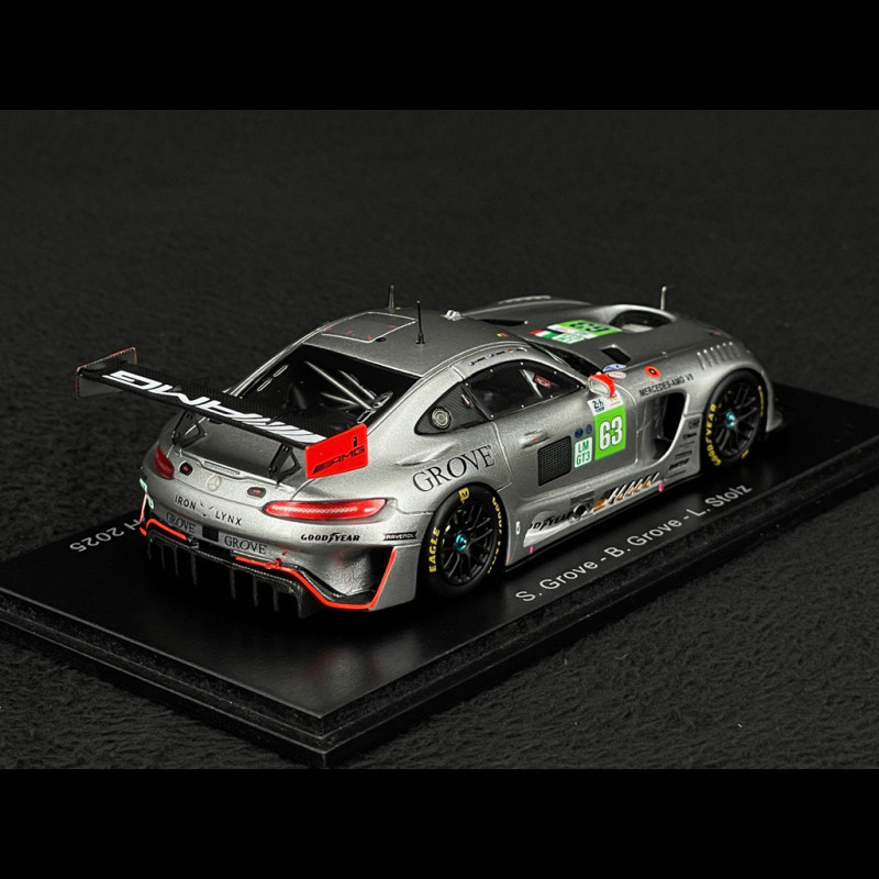 Mercedes-AMG GT3 Evo n° 63 24h Le Mans 2025 1/43 Spark S9298