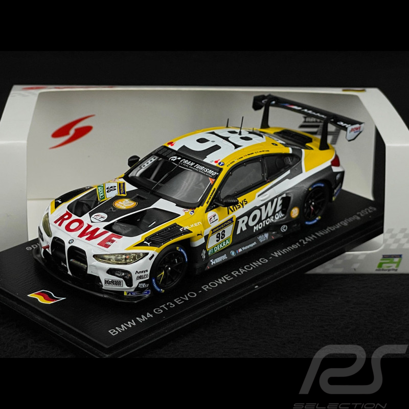 BMW M4 GT3 Evo n° 98 Winner 24h Nürburgring 2025 1/43 Spark 43NUR2025
