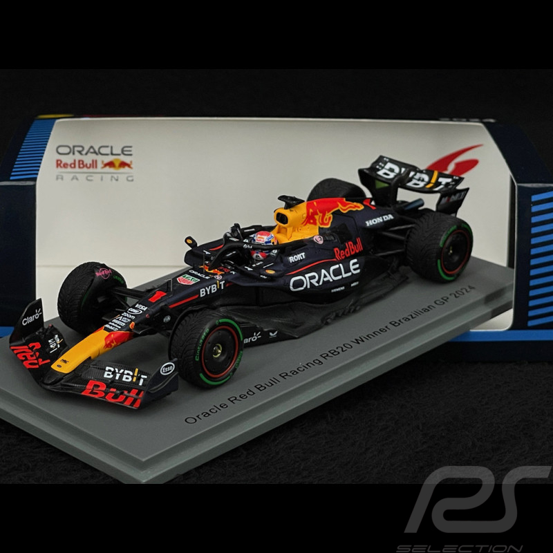 Max Verstappen Red Bull RB20 n° 1 Winner Brazilian GP 2024 F1 1/43 Spark S9550