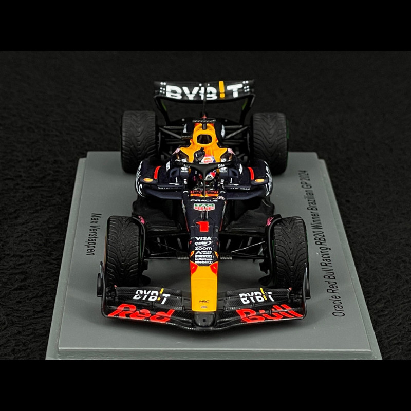 Max Verstappen Red Bull RB20 n° 1 Winner Brazilian GP 2024 F1 1/43