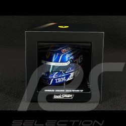 Casque Charles Leclerc n° 16 GP Miami 2025 Bleu / Blanc 1/5 Looksmart LSHEL014
