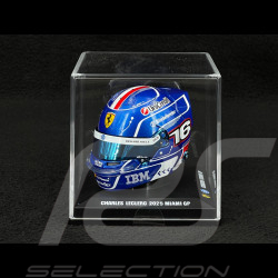 Charles Leclerc Helmet n° 16 Miami GP 2025 1/5 Looksmart LSHEL014