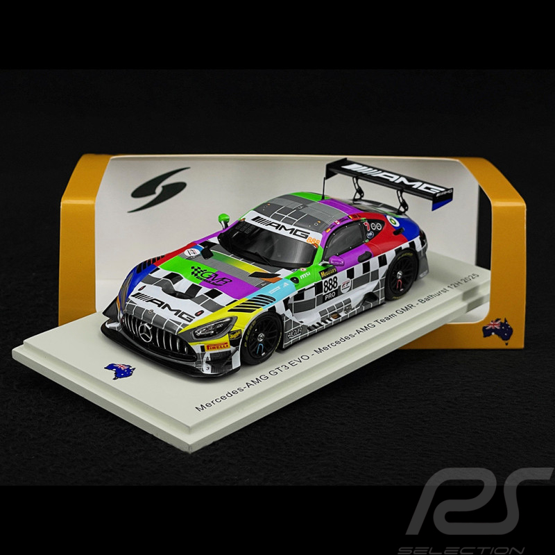 Mercedes-AMG GT3 Evo n° 888 12h Bathurst 2025 1/43 Spark AS087