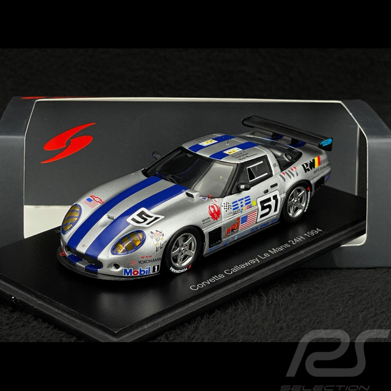 Chevrolet Corvette Callaway n° 51 24h Le Mans 1994 1/43 Spark S5853